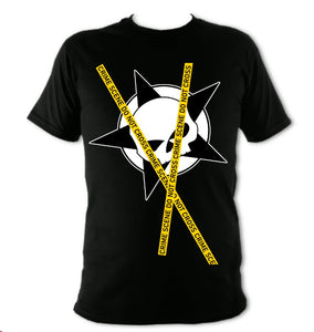 Crime Scene SkullStar T-Shirt