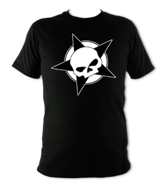 Fahrenheit Skull Star Logo T-Shirt