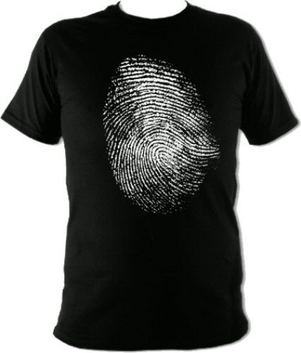 Crime Scene Fingerprint T-Shirt