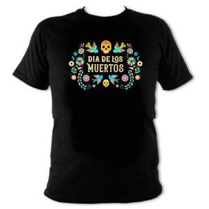 Day Of The Dead Candy Skulls T-Shirt
