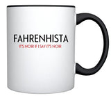 Fahrenheit Press : Fahrenhista Mug