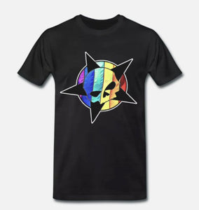 Rainbow Pride Skull T-Shirt